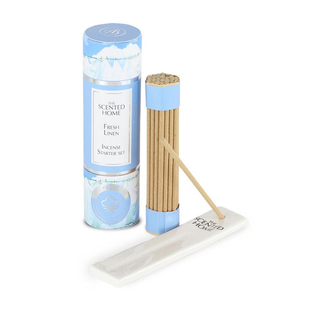 Ashleigh & Burwood Fresh Linen Incense Starter Set £8.99
